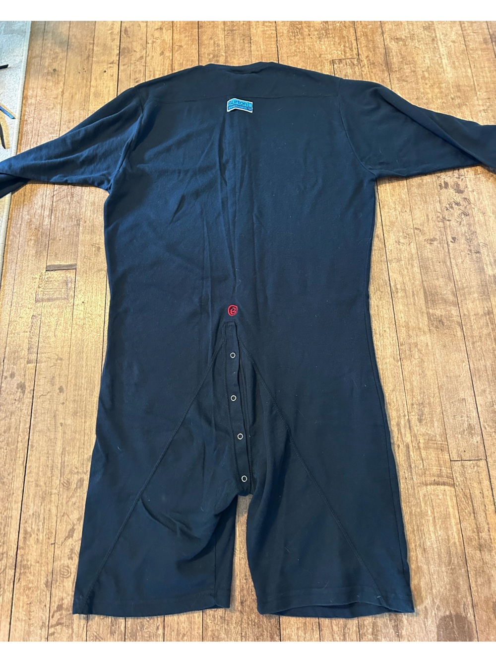 Burton Snowboards Vintage 90s/Y2K Union Suit Cutoffs Black Size Large Men’s